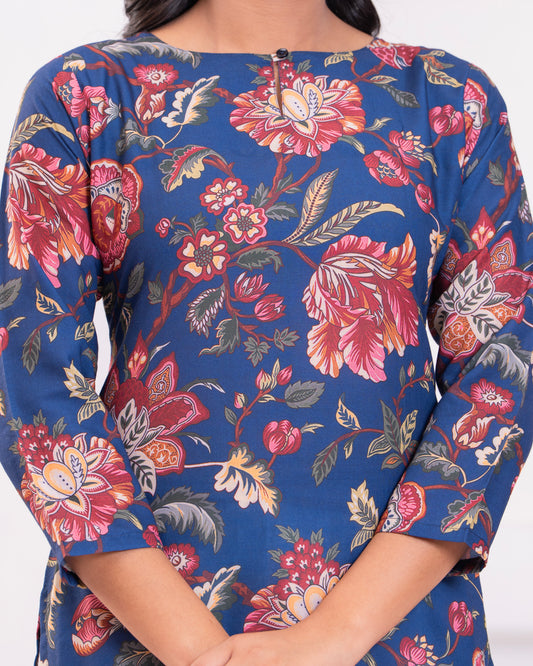 Floral Printed Kurti