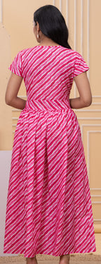 PINK LONG GOWN