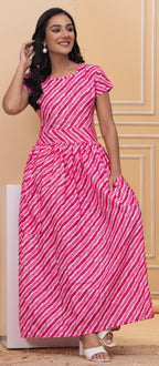 PINK LONG GOWN