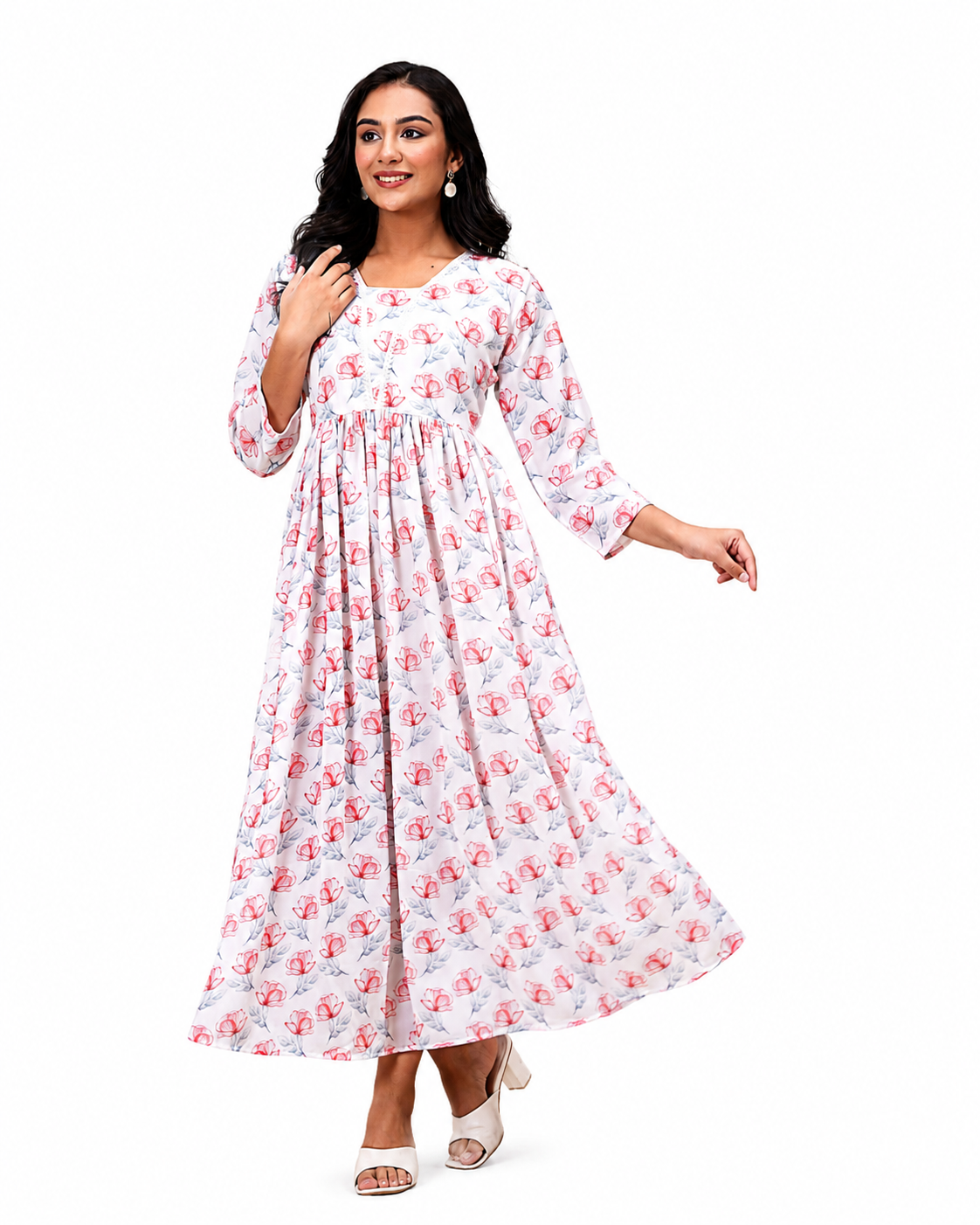 FLORAL PRINT KURTI