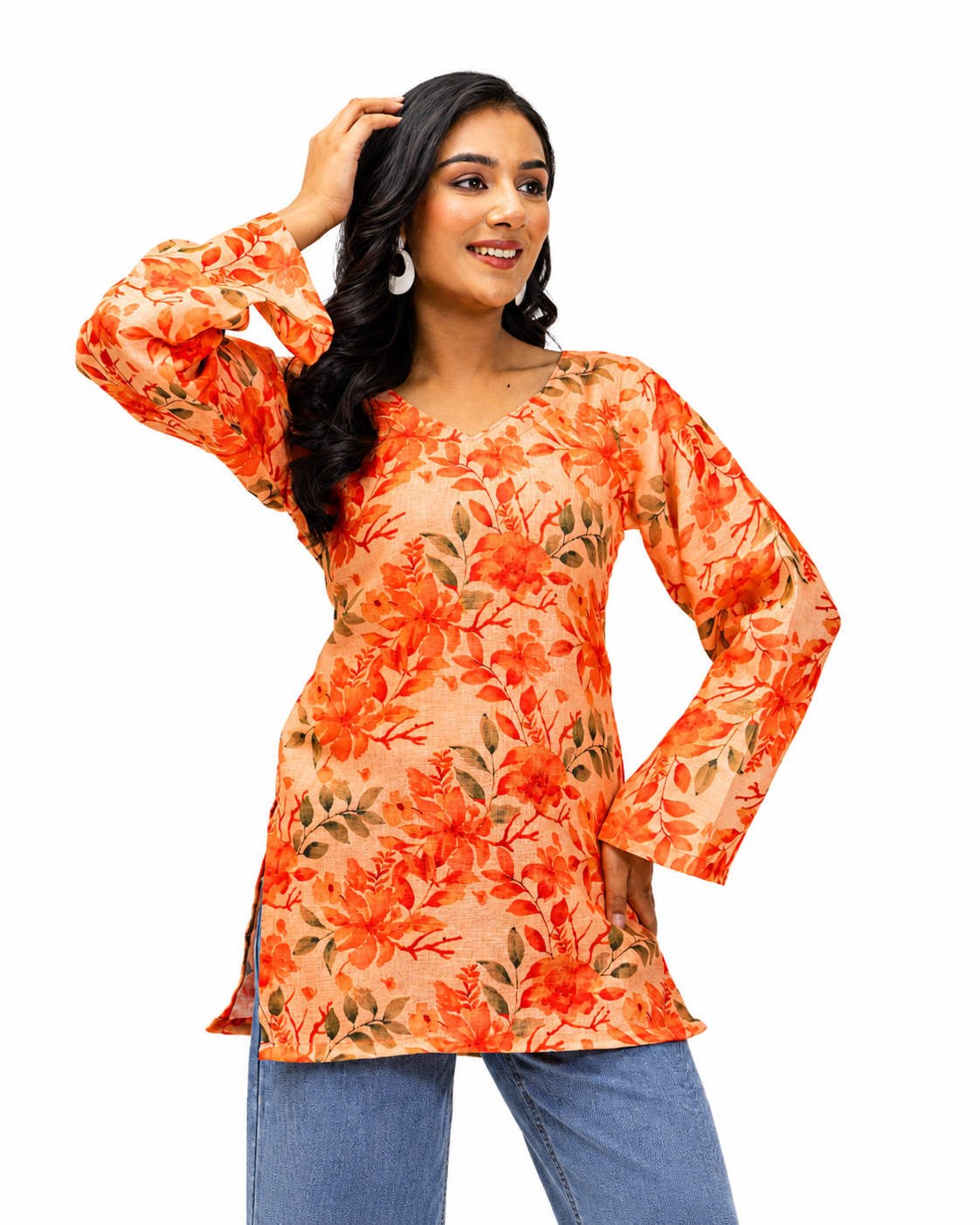 SUNSET GLOW KURTI