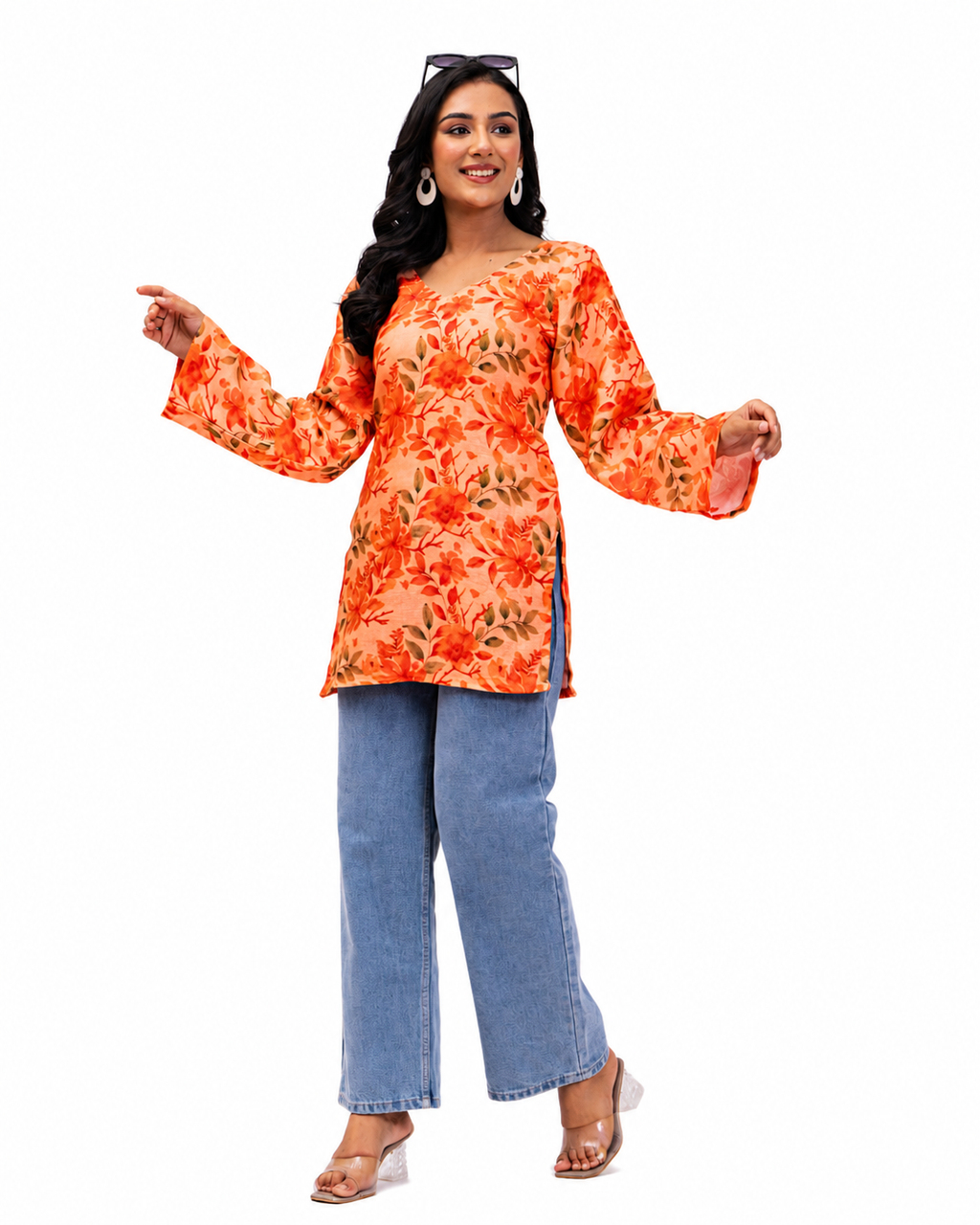 SUNSET GLOW KURTI