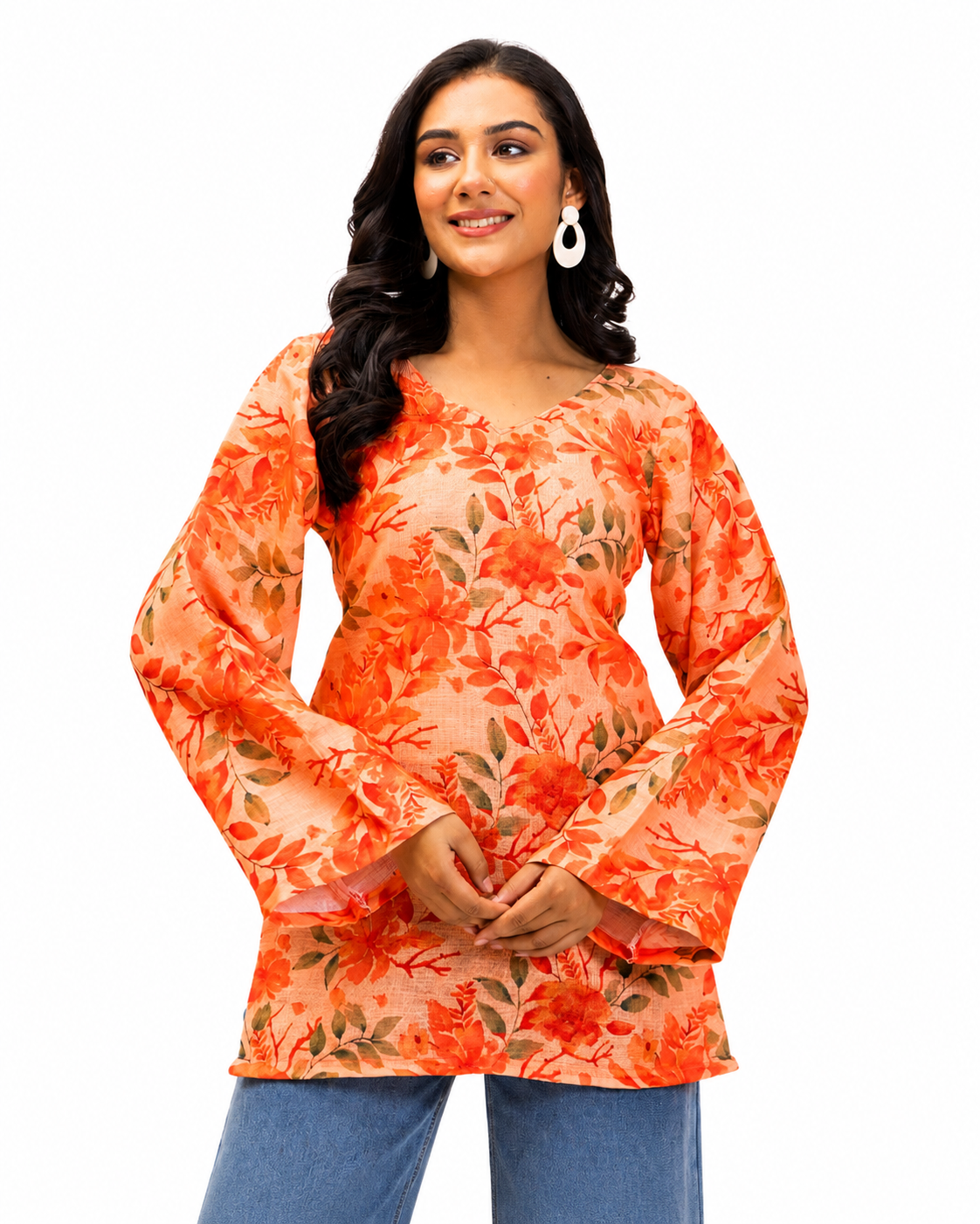 SUNSET GLOW KURTI