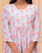 FLORAL PRINT KURTI